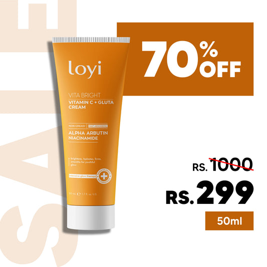 Vitamin C & Glutathione Glow Cream 55gm | Skin Brightening