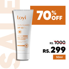 SPF 30 Sunblock 50ml | Lightweight | Non-Greasy
