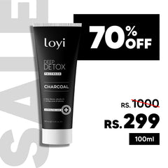 Activated Charcoal Face Wash 100ml | Detox - Pore Cleanser